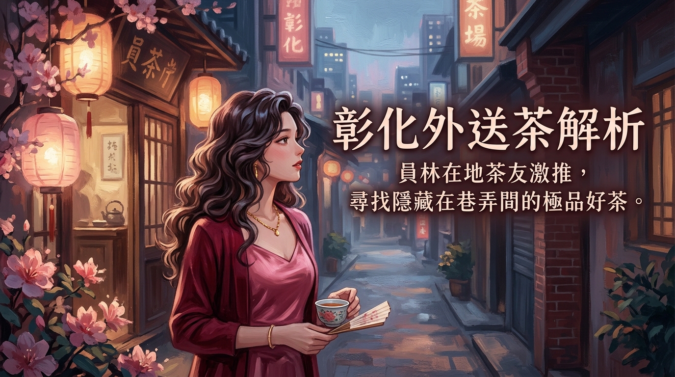 彰化外送茶解析｜員林在地茶友激推，尋找隱藏在巷弄間的極品好茶。