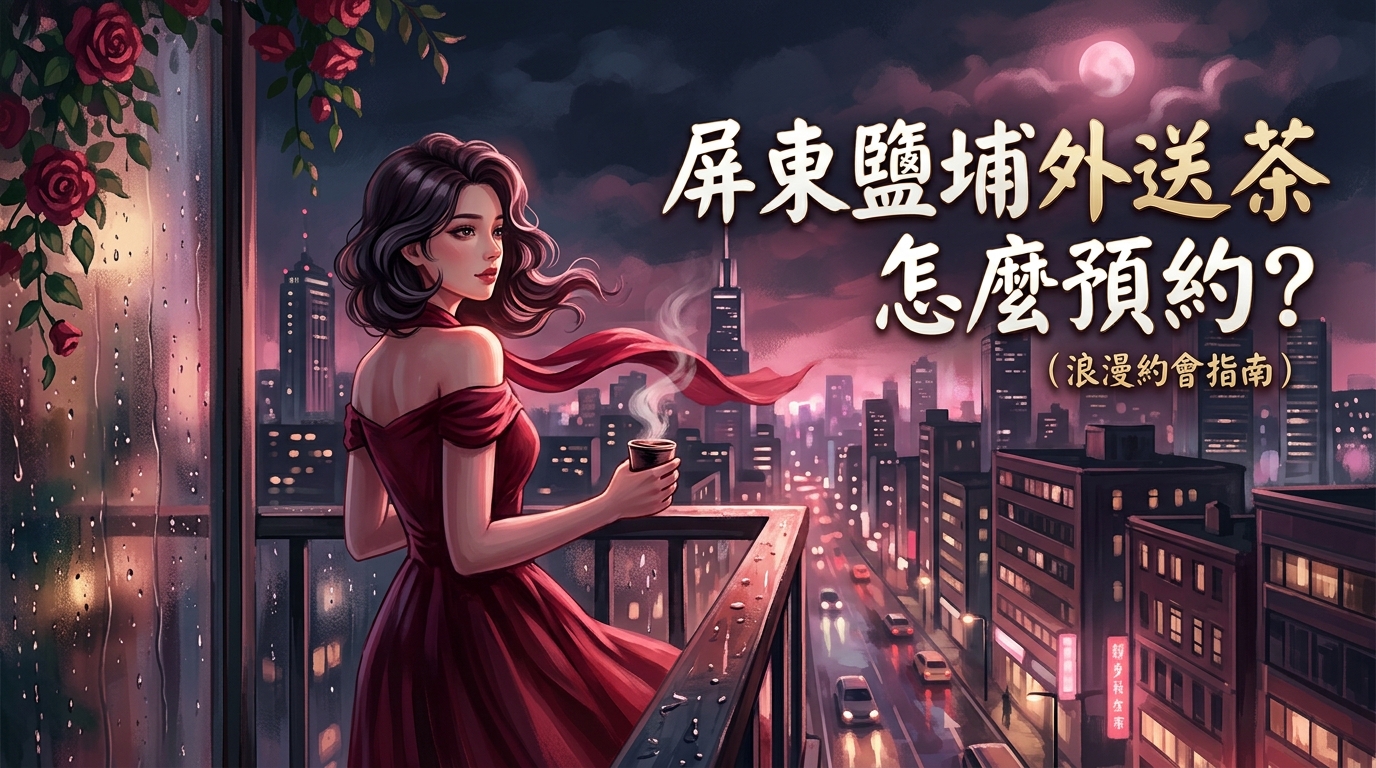 屏東鹽埔外送茶怎麼預約?