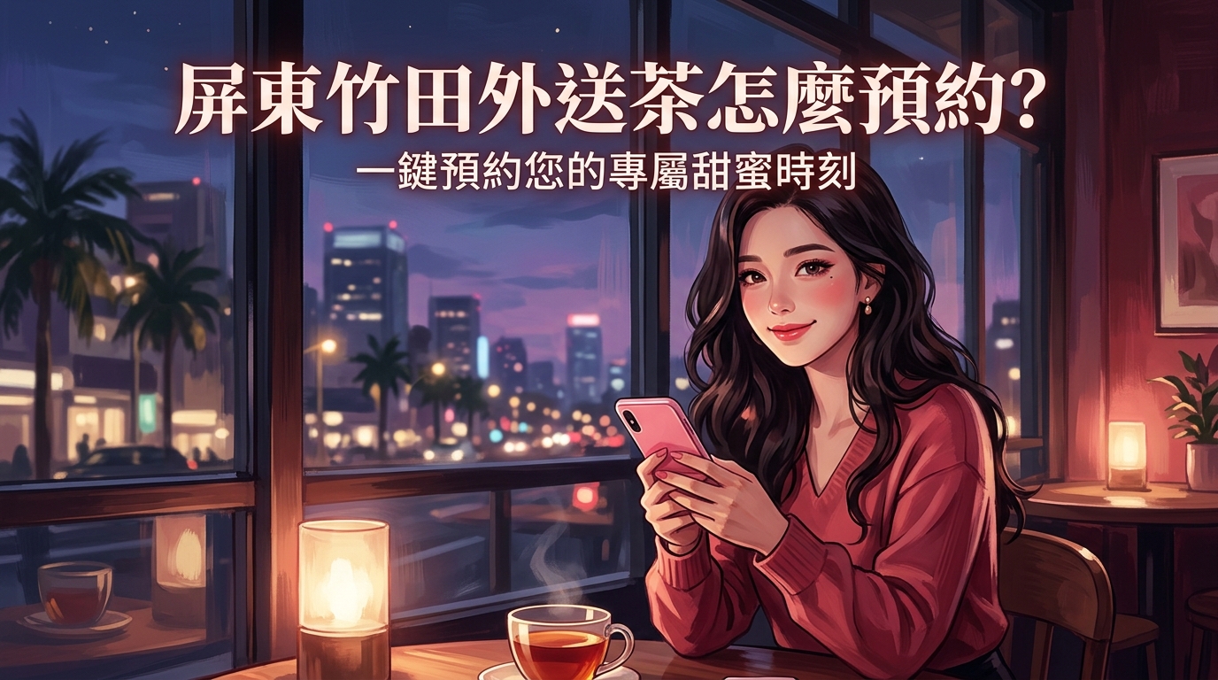 屏東竹田外送茶怎麼預約?