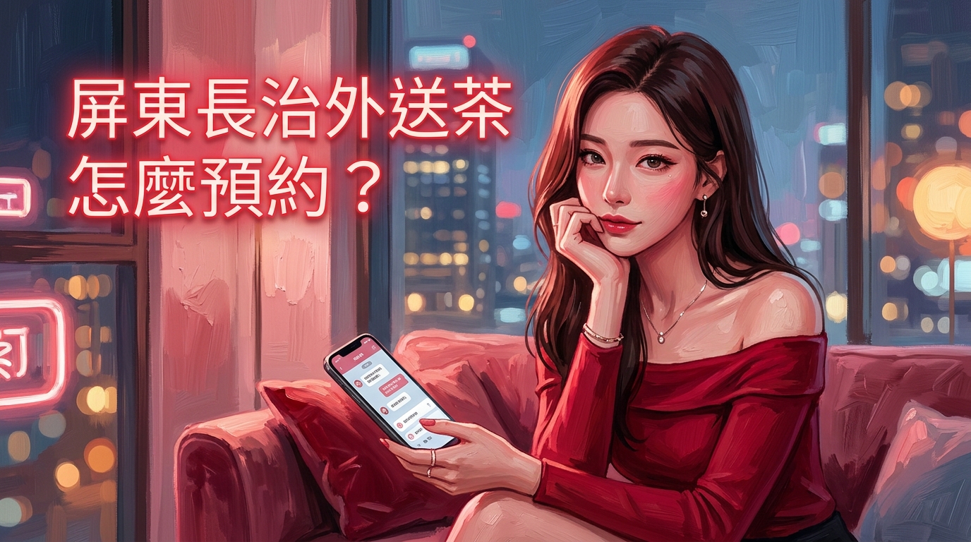 屏東長治外送茶怎麼預約?