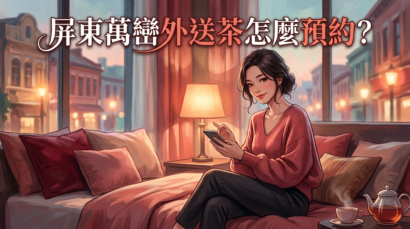 屏東萬巒外送茶怎麼預約?