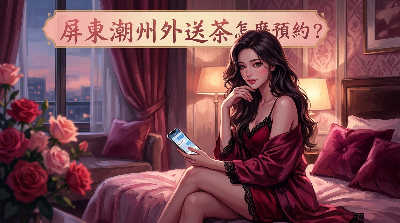 屏東潮州外送茶怎麼預約?