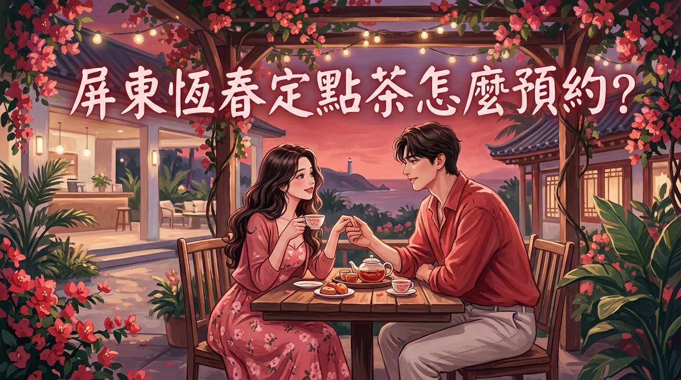 屏東恆春定點茶怎麼預約?