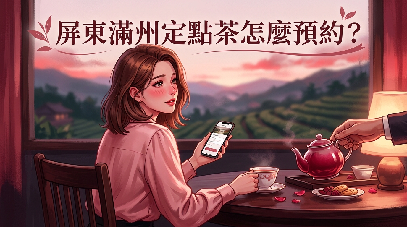 屏東滿州定點茶怎麼預約?