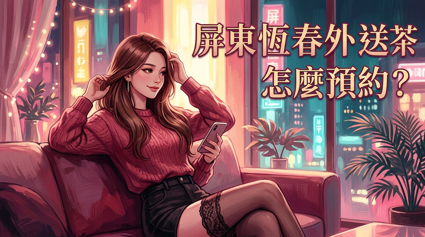 屏東恆春外送茶怎麼預約?