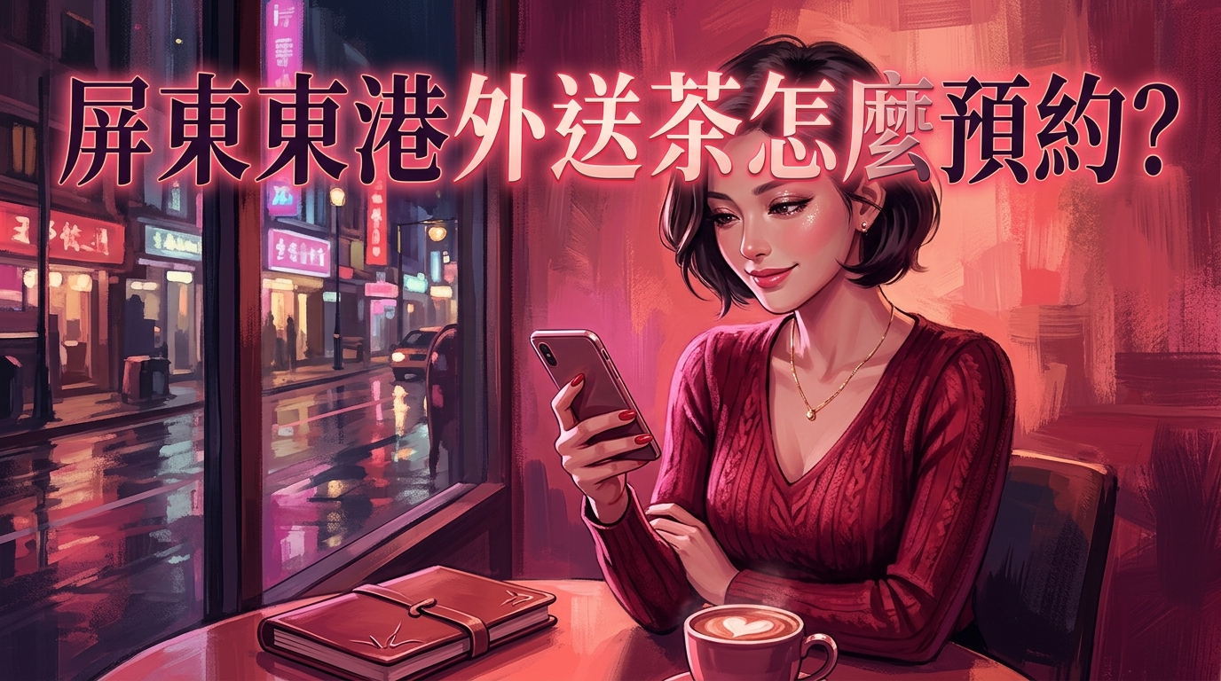 屏東東港外送茶怎麼預約?