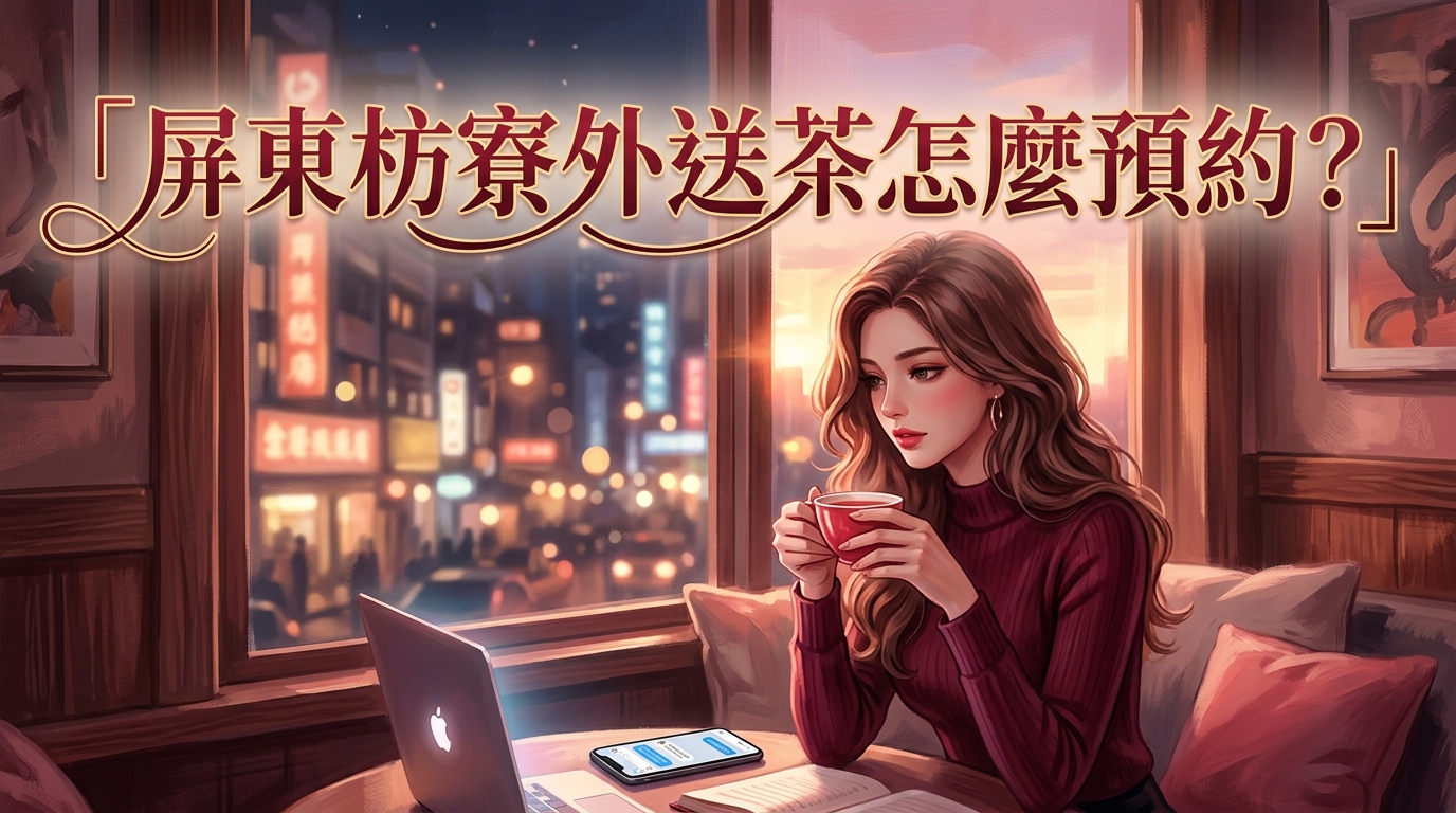 屏東枋寮外送茶怎麼預約?