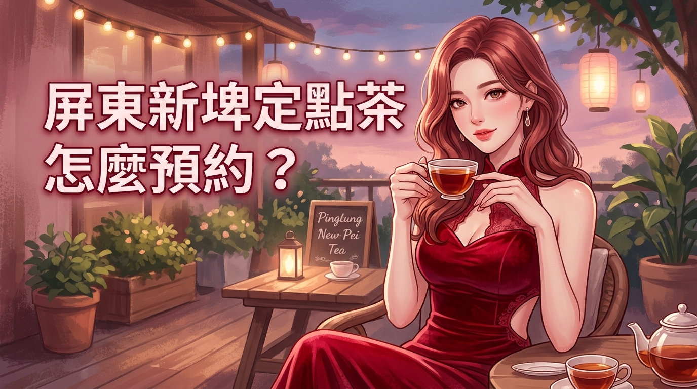 屏東新埤定點茶怎麼預約?