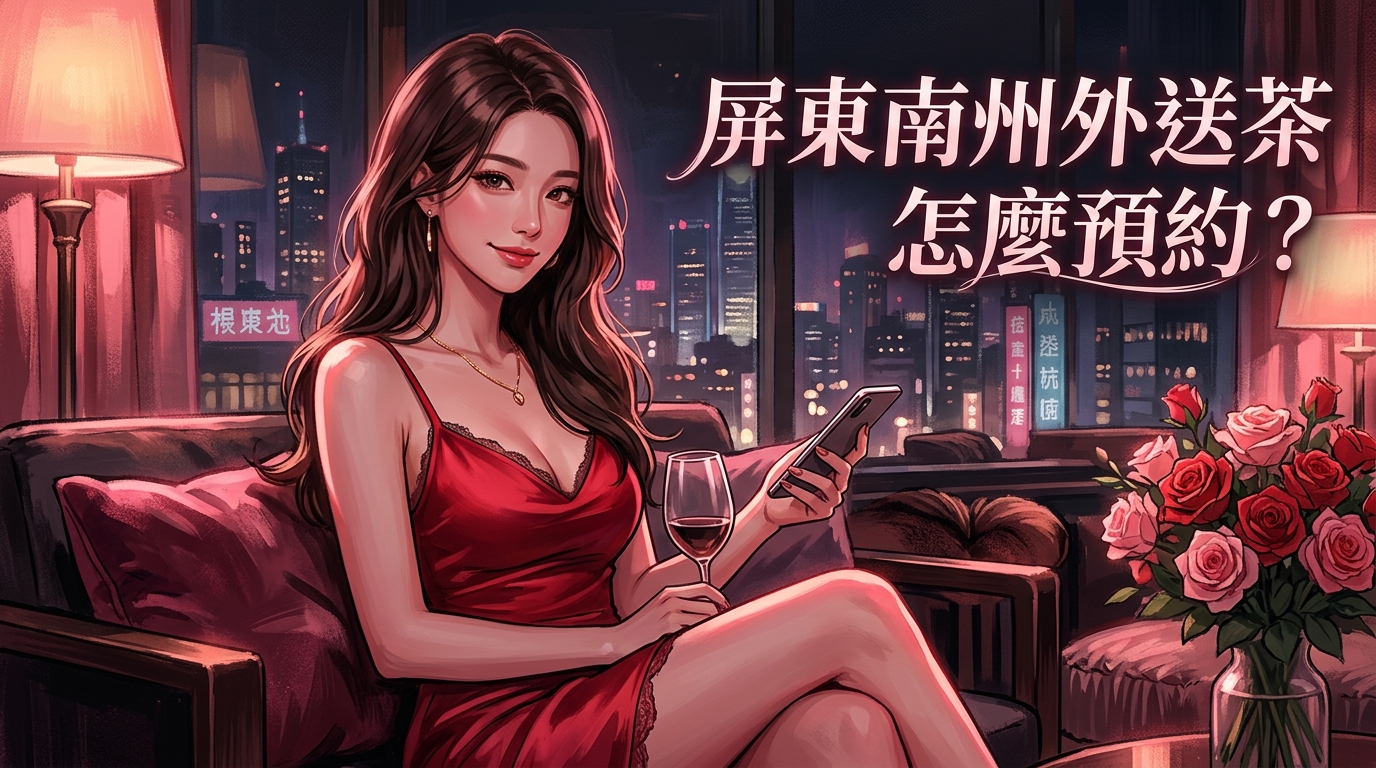 屏東南州外送茶怎麼預約?