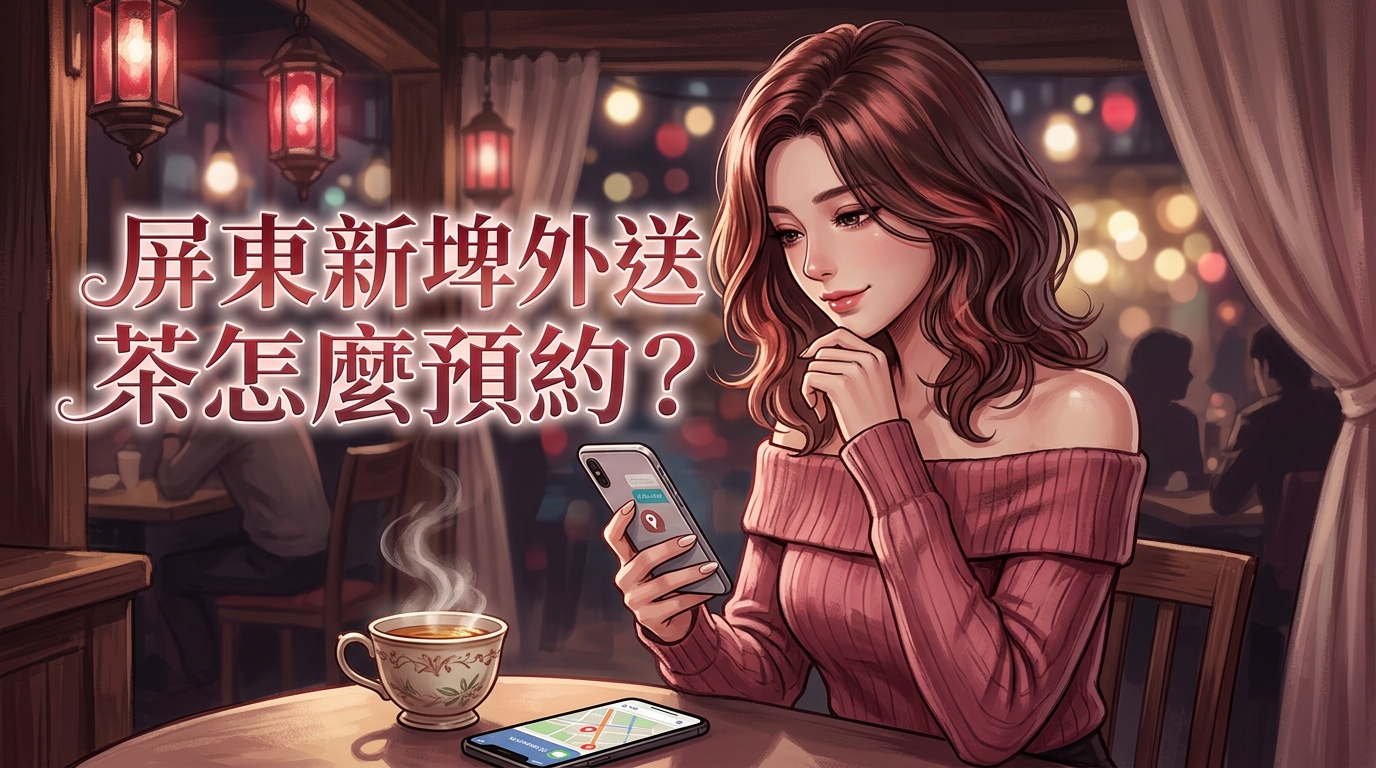 屏東新埤外送茶怎麼預約?