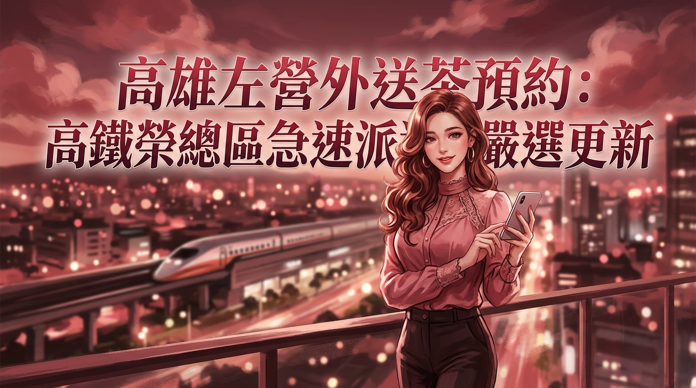 高雄市左營區外送茶怎麼預約？ 左營高鐵、榮總區急速派遣，嚴選名單每日汰換更新，保證給您最新鮮、最高品質的預約。