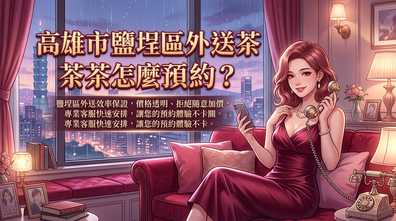 高雄市鹽埕區外送茶怎麼預約？ 鹽埕區外送效率保證，價格透明、拒絕隨意加價，專業客服快速安排，讓您的預約體驗不卡關。