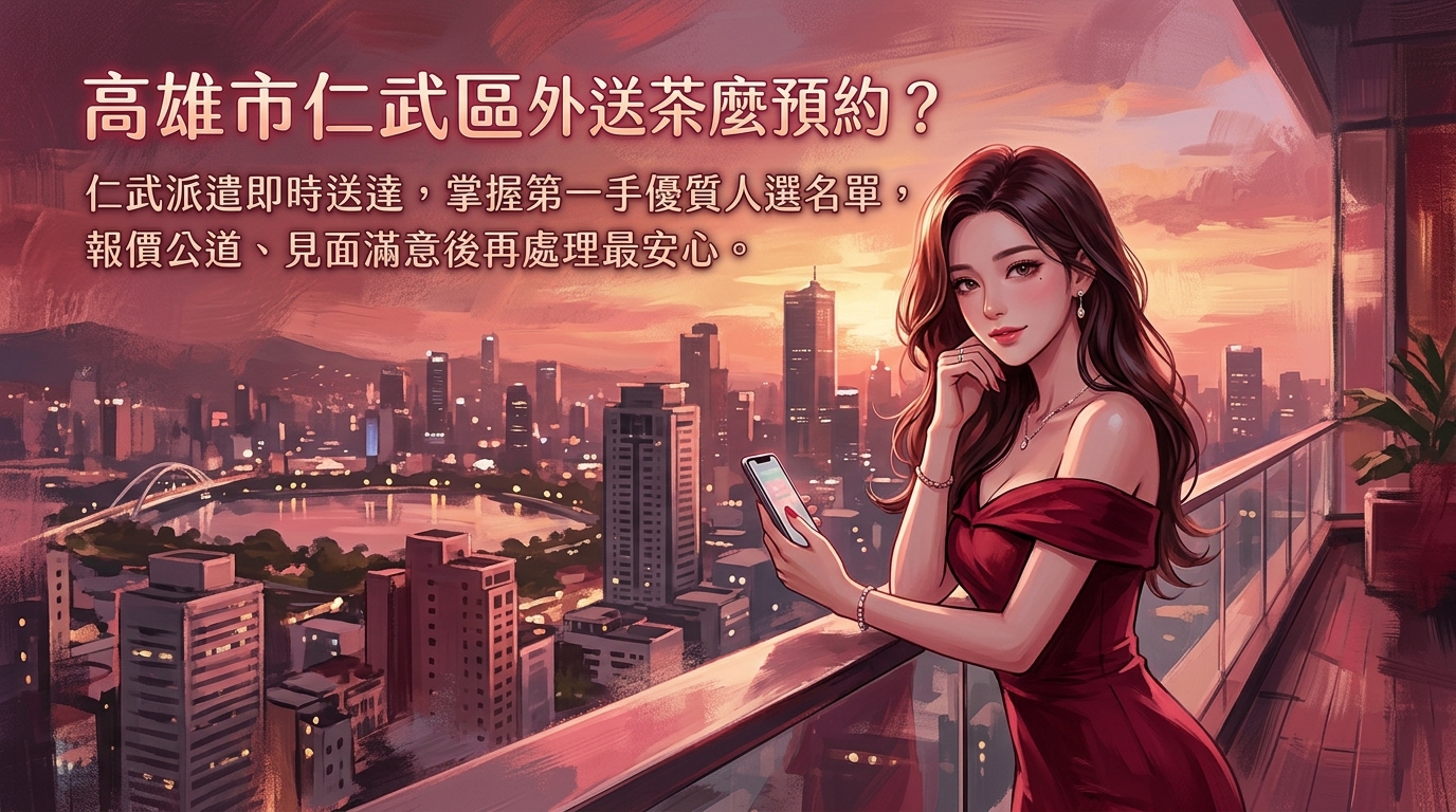 高雄市仁武區外送茶怎麼預約？ 仁武派遣即時送達，掌握第一手優質人選名單，報價公道、見面滿意後再處理最安心。