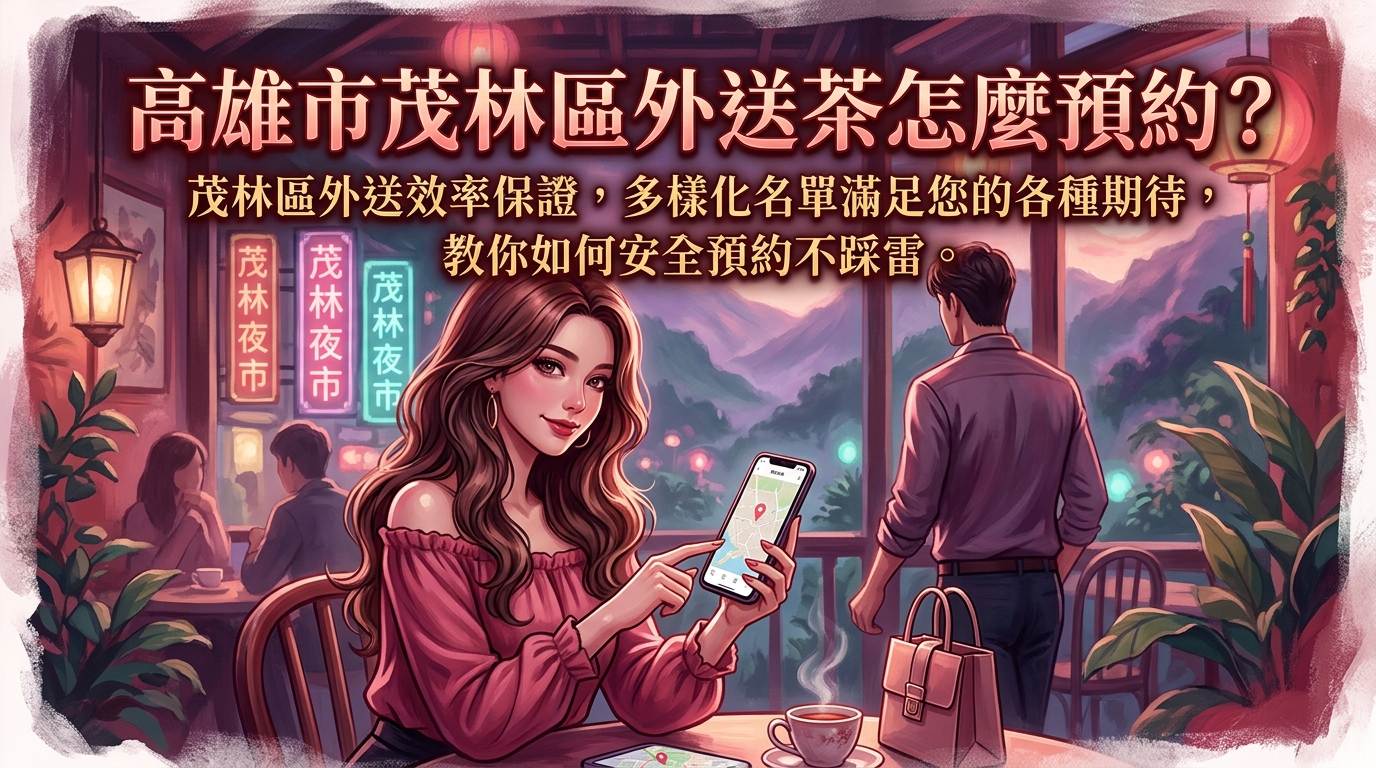 高雄市茂林區外送茶怎麼預約？ 茂林區外送效率保證，多樣化名單滿足您的各種期待，教你如何安全預約不踩雷。