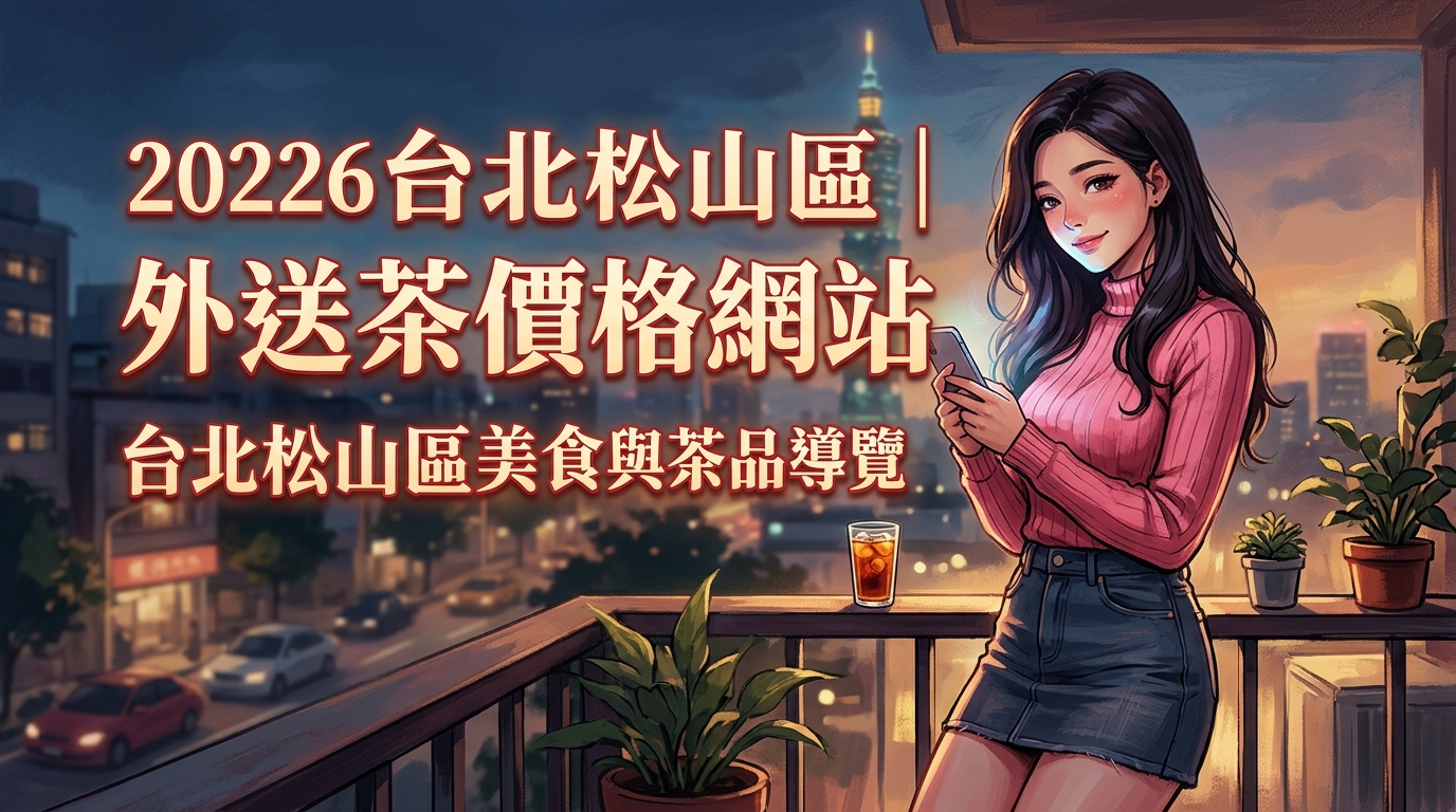 2026台北松山區｜外送茶價格網站