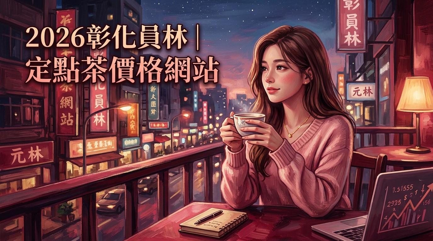 2026彰化員林｜定點茶價格網站