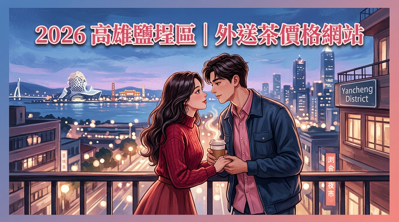 2026高雄鹽埕區｜外送茶價格網站