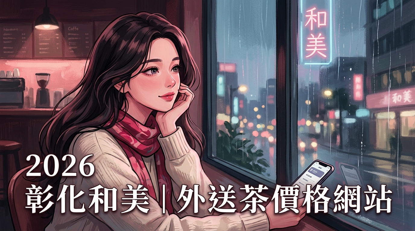 2026彰化和美｜外送茶價格網站