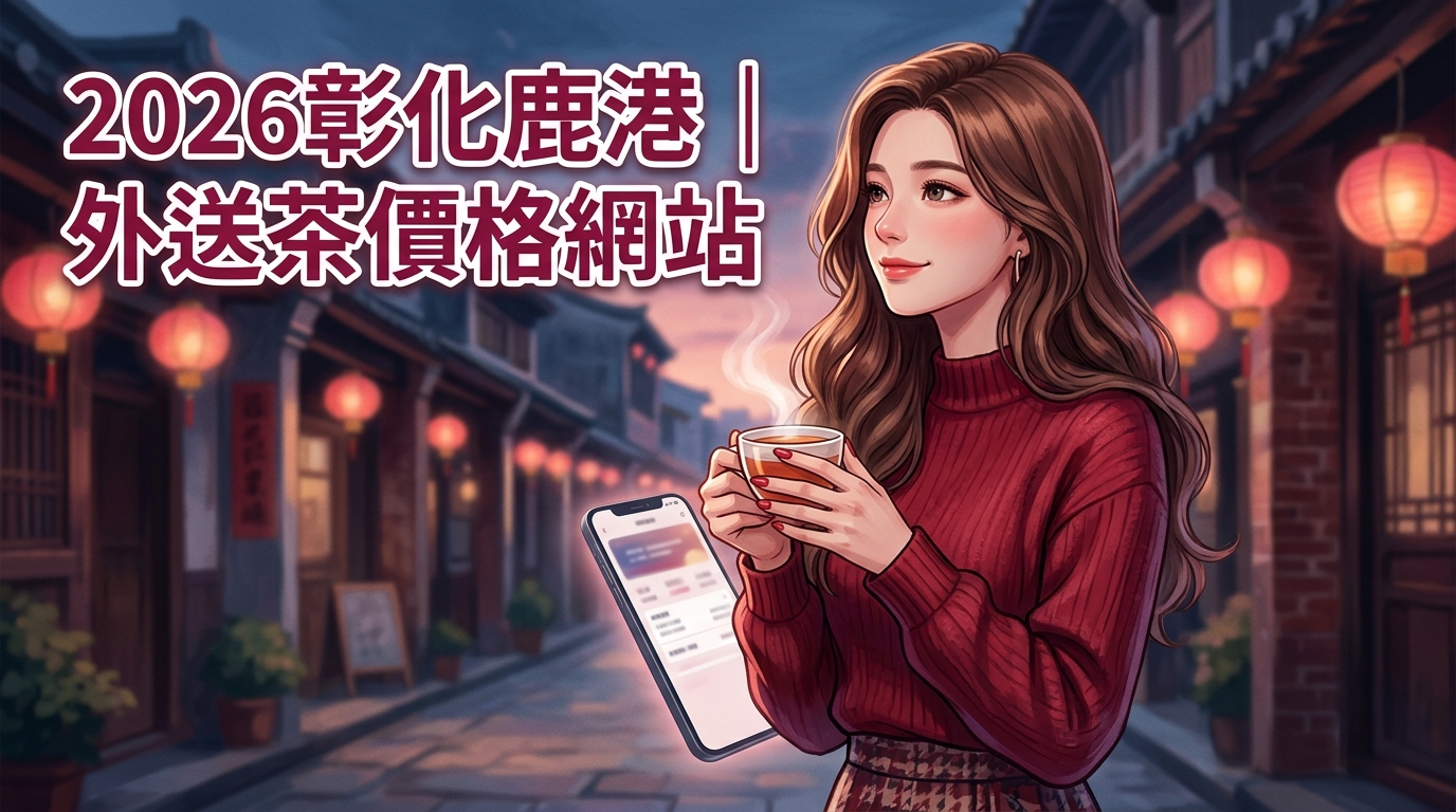 2026彰化鹿港｜外送茶價格網站